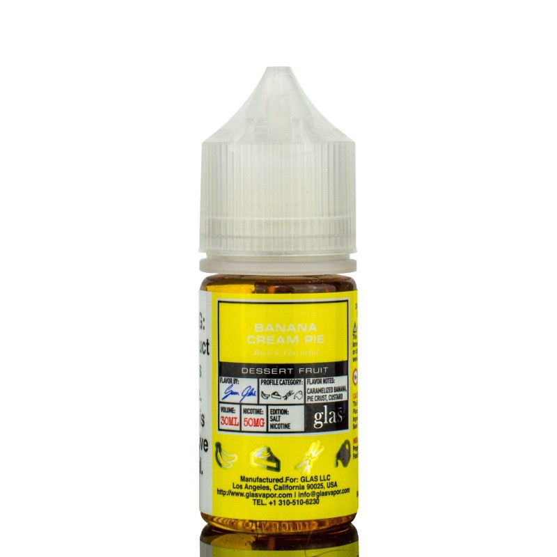 Banana Cream Pie by Glas BSX Salts TFN 30ml