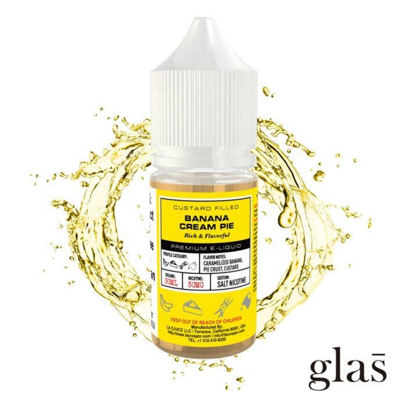 Banana Cream Pie by Glas BSX Salts TFN 30ml