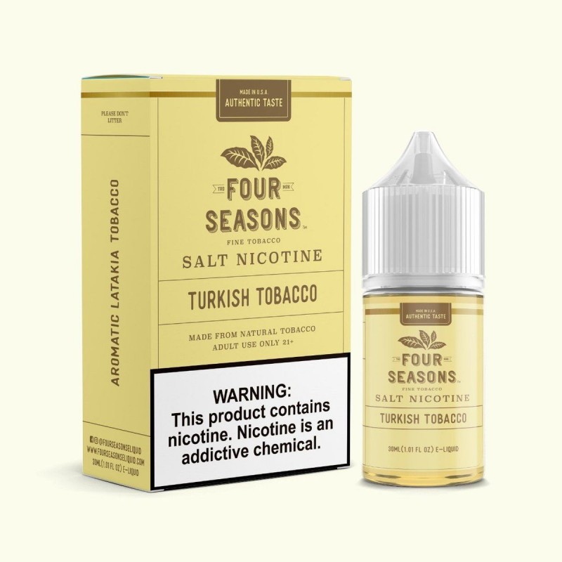 Turkish Tobacco by Four Seasons Salt 30ML