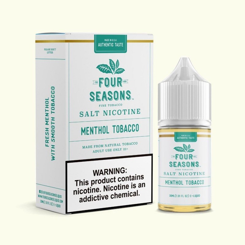 Menthol Tobacco by Four Seasons Salt 30ML