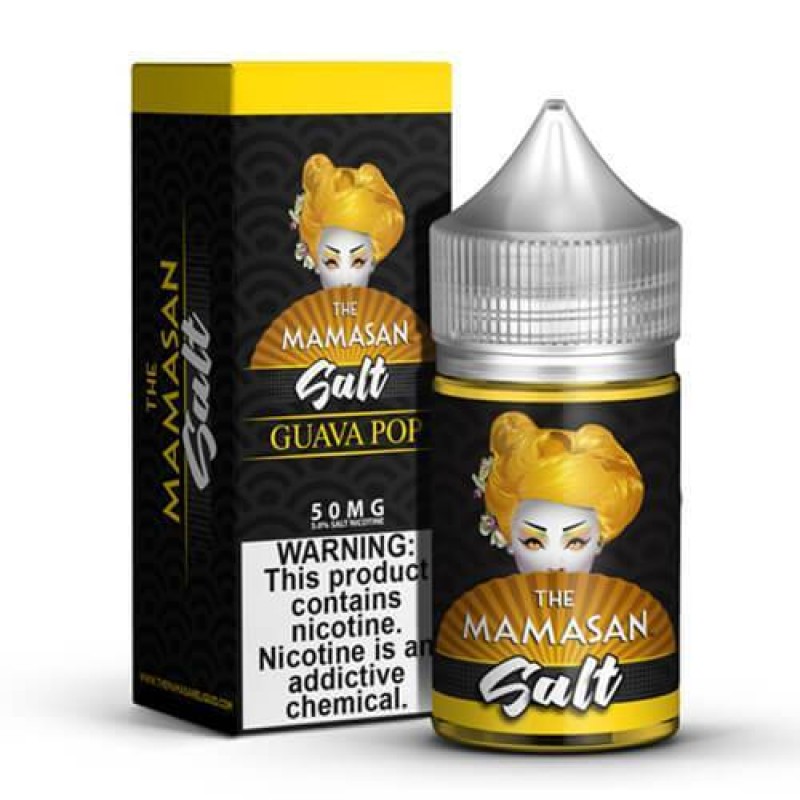 Guava Pop (Guava Peach) by The Mamasan Salt 30ml