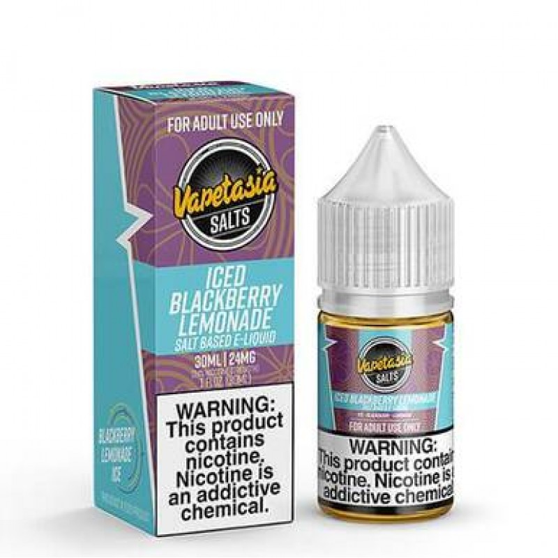 Iced Blackberry Lemonade by Vapetasia Salts 30ml