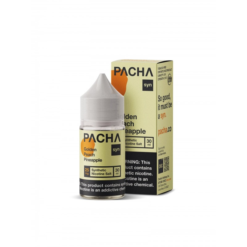 Golden Peach Pineapple by Pacha Mama Salts E-Liqui...