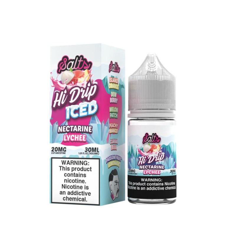 Nectarine Lychee Iced by Hi-Drip Salts Series 30mL