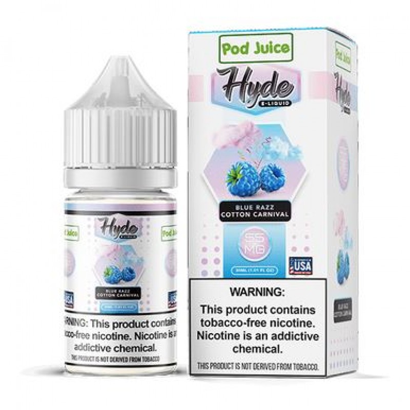 Blue Razz Cotton Carnival by Pod Juice - Hyde TFN ...