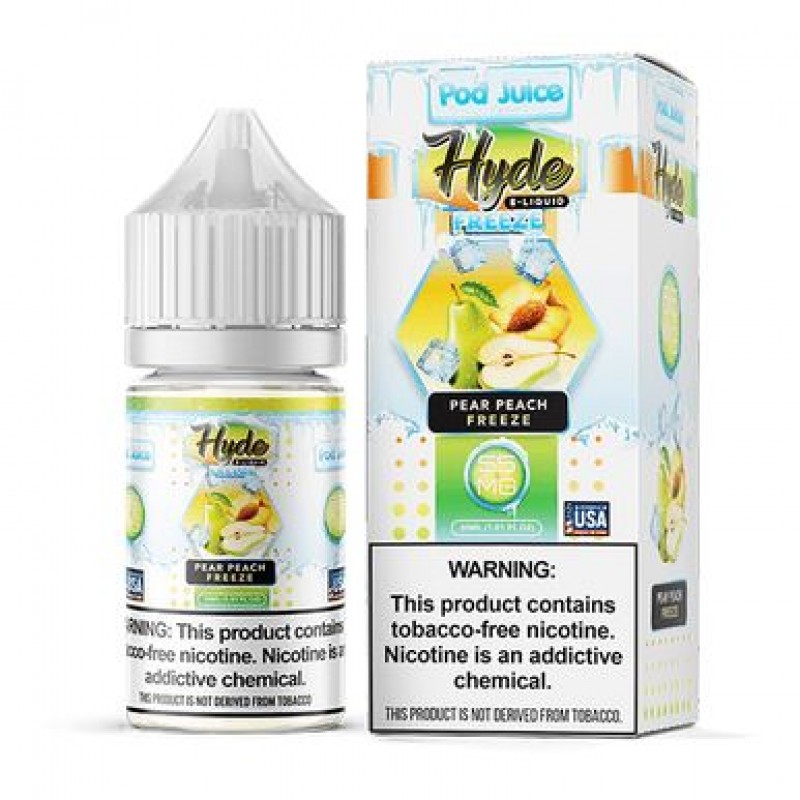 Peach Pear Freeze by Pod Juice - Hyde TFN Salt 30m...