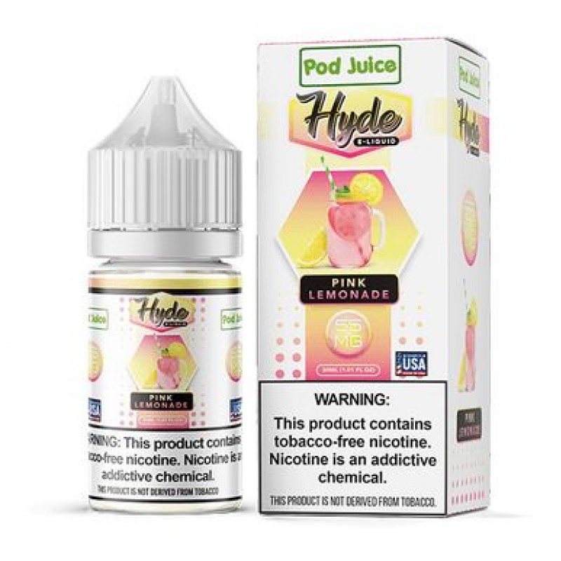 Pink Lemonade by Pod Juice - Hyde TFN Salt 30mL