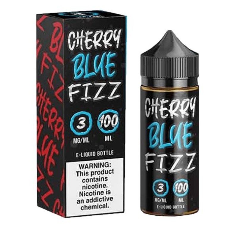 Cherry Blue Fizz by Juice Man 100mL Series