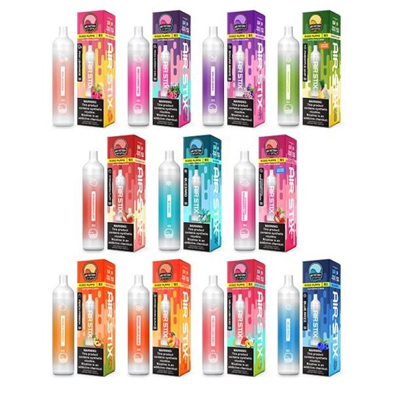 Air Factory Air Stix Disposable | 3000 Puffs | 8mL