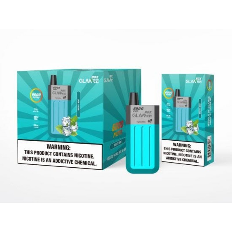 Glamee Box Disposable | 6000 Puffs | 20mL