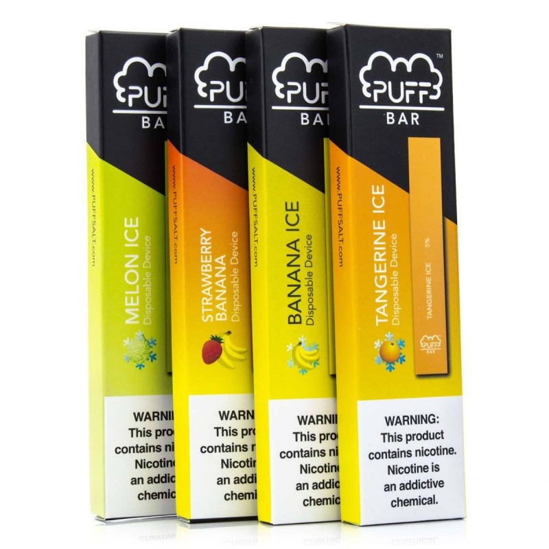 PUFF BAR | Disposable E-Cigs 5% Nicotine (Individu...