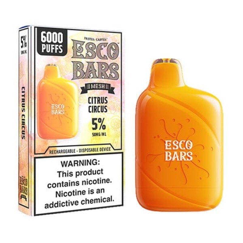 Esco Bars Mesh Disposable | 6000 Puffs | 15mL | 5%