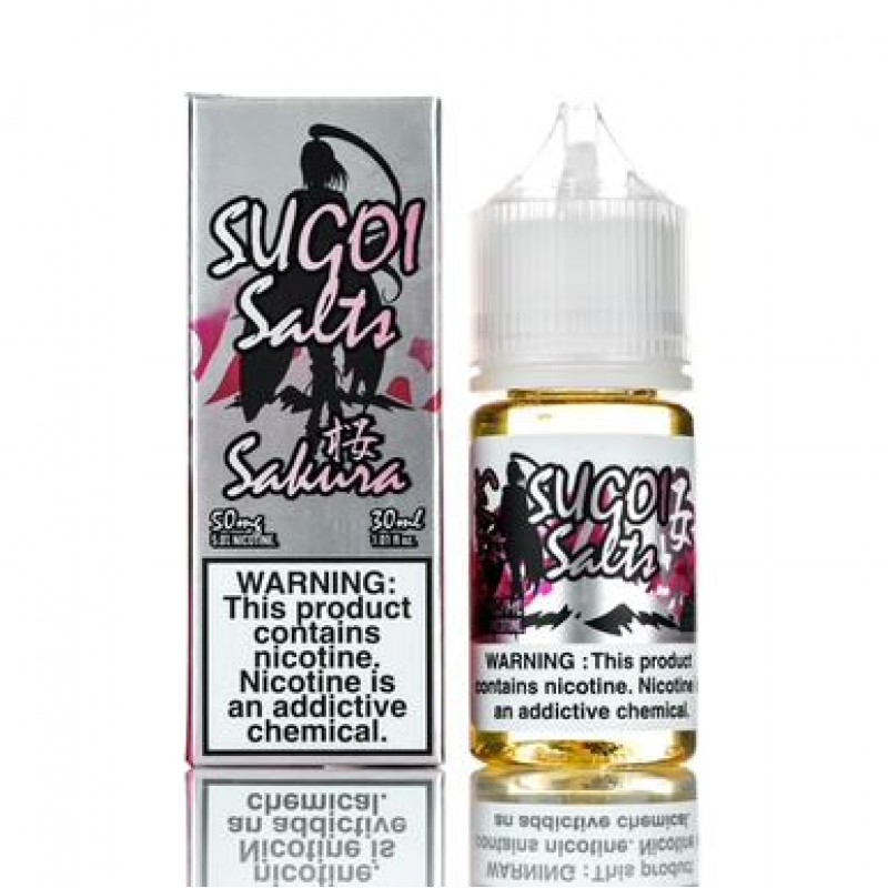 Sakura by Sugoi Vapor Salt E-Liquid