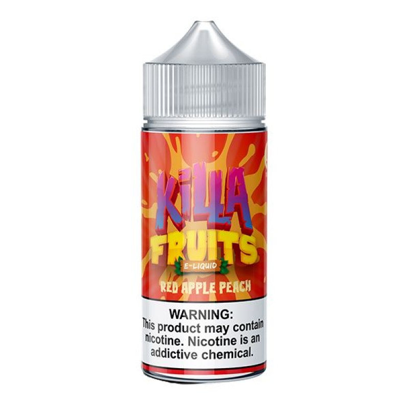 Red Apple Peach Ice by Killa Fruits Series 100mL