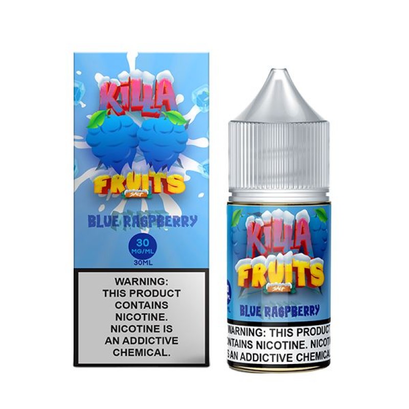 Blue Raspberry on Ice by Killa Fruits Salts Series...