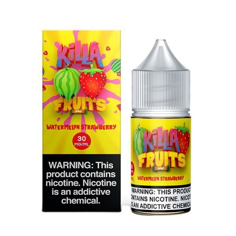 Watermelon Strawberry by Killa Fruits Salts Series...